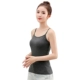 Modal vest mùa hè nhỏ sling nữ đáy áo bên ngoài mặc size lớn hoang dã Slim đôi U áo đen không tay đồ bơi nữ kín đáo Áo ba lỗ