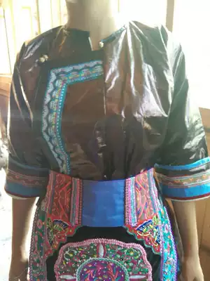 Dong clothing pure handmade Dong festival dress Dong girl daily clothing Dong clothes women's clothing