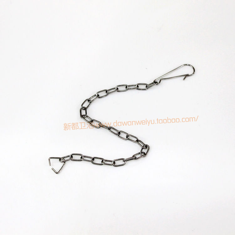 Toilet Tank Pat Lid Stainless Steel Chain Toilet Cistern Accessories