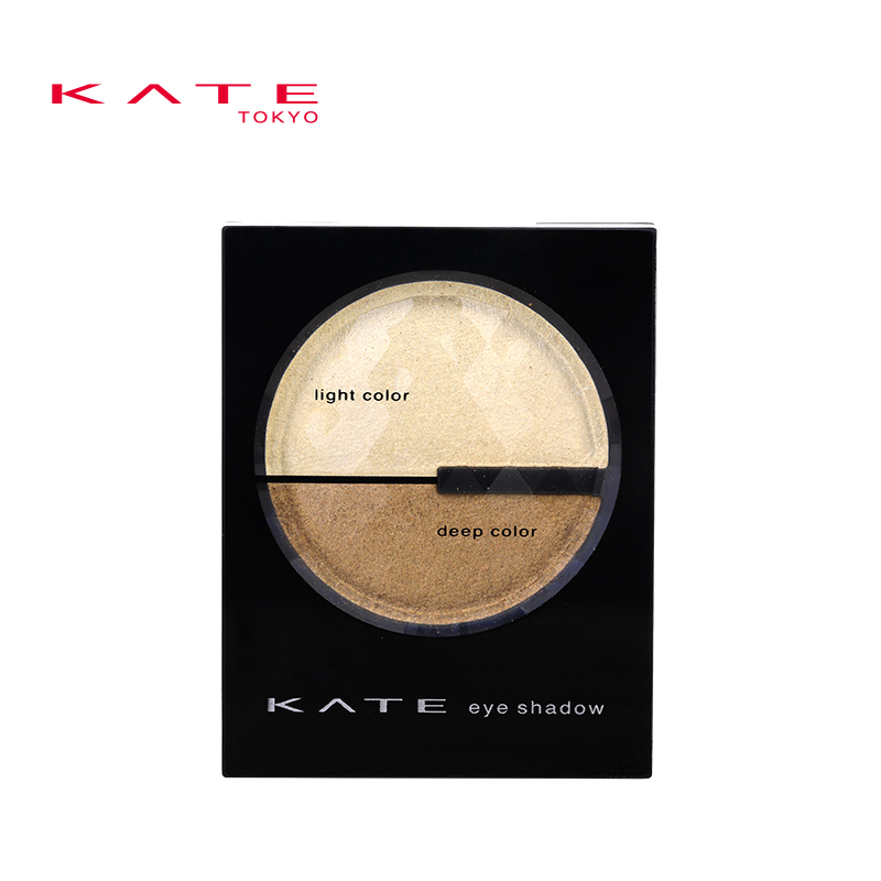 KATE/凯朵 辉映双色眼影 2色带珠光 防汗 裸妆烟熏  正品