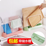 Đồ dùng nhà bếp, kệ nhỏ của cửa hàng bách hóa, đồ tạo tác lưu trữ nhà bếp sáng tạo, thớt, bảng dính, giá đỡ - Thiết bị sân khấu