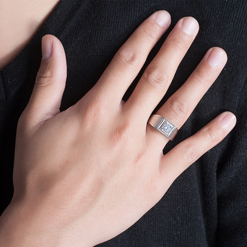 Bague homme en Argenterie - Ref 3086879 Image 3