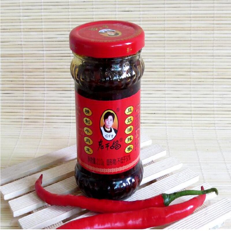 【苏宁易购】老干妈 精致牛肉末豆豉油辣椒 210g 牛肉