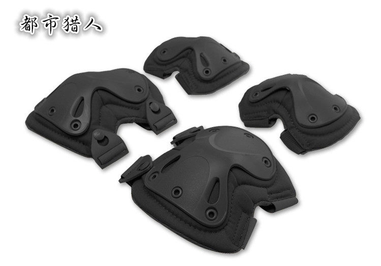 Outdoor tactical protective knee elbow field defense sheath CS protector