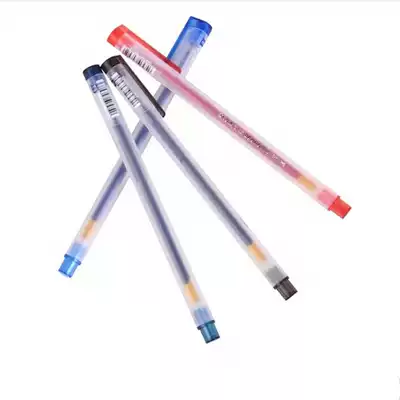 Chenguang stationery Umei excellent product neutral pen signature pen water pen full needle tube refill Black 0 5mm student water pen blue red pink purple green female Korean hipster stationery store wholesale Black