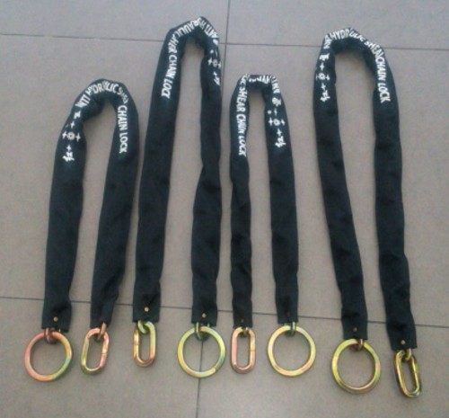 Red Star anti-16-20 tons hydraulic shear electric vehicle motorcycle lock chromium manganese titanium alloy steel chain