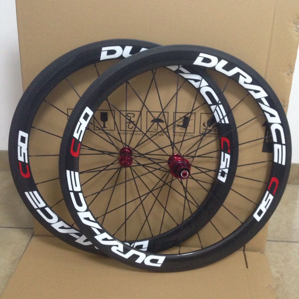 Road car carbon knife wheel 50mm wheel set opening tire outlet quality