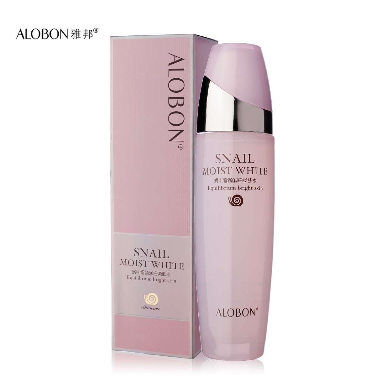 AloBon/雅邦蜗牛爽肤水女补水保湿淡斑美白液化妆水柔肤水
