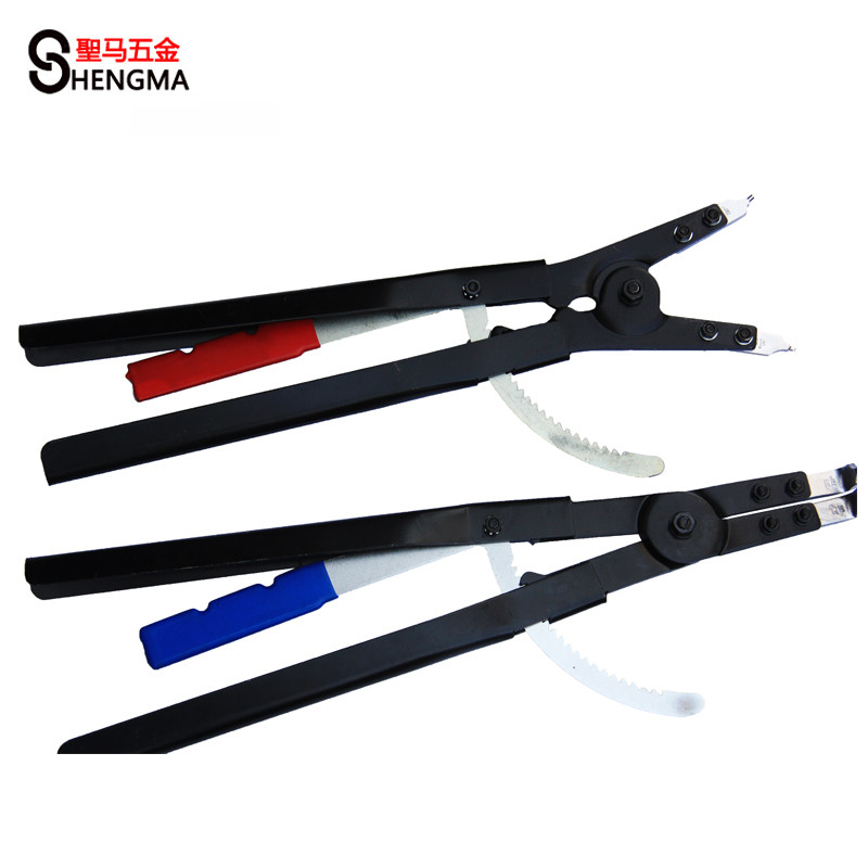 (Shengma Hardware) C-type buckle clamp shaft retaining hole retaining spring clamp retaining ring pliers Heavy C-type buckle clamp 20 inches