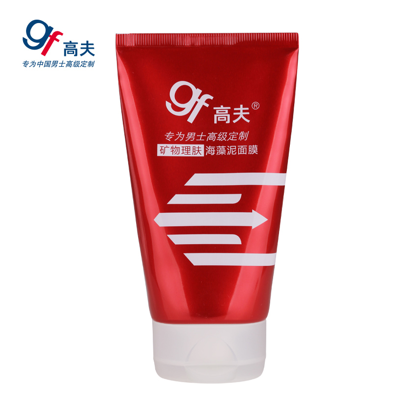 gf高夫矿物理肤海藻泥面膜120g正品 男士面膜收缩毛孔去黑头白皙