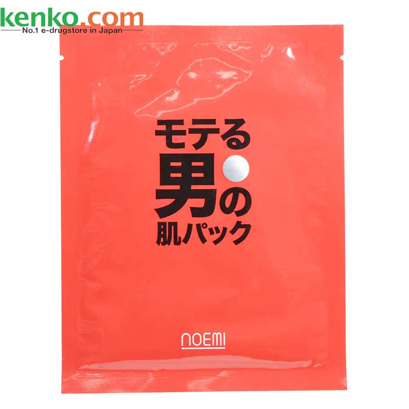 【日本直邮】noemi人气魅力男生美肌面膜22ml男性专用面膜1片