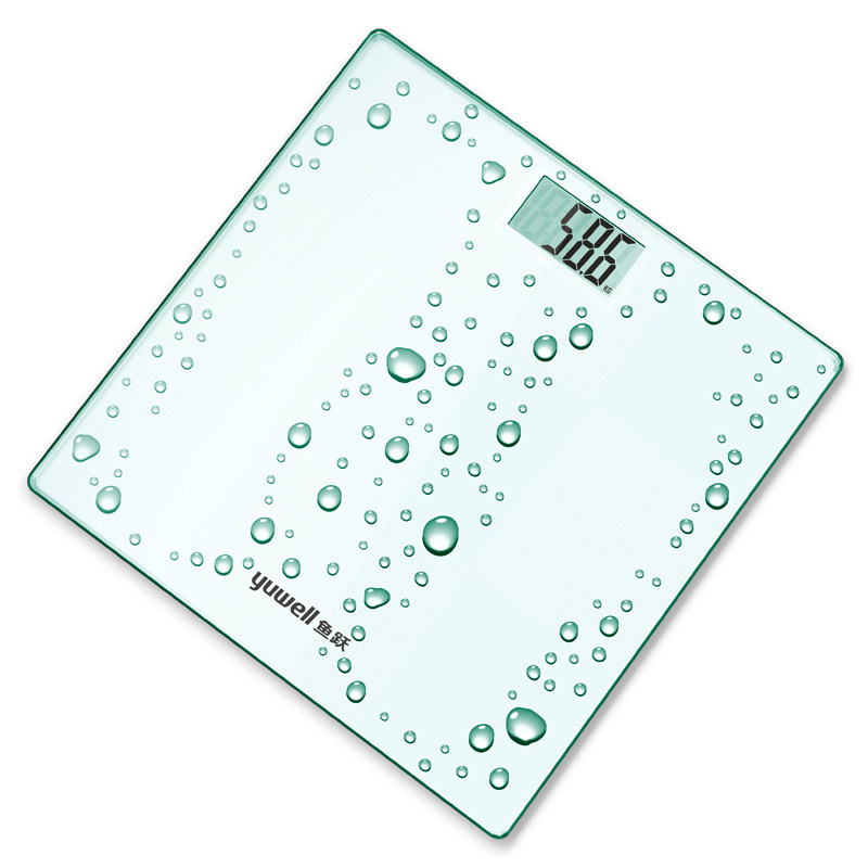 鱼跃体重秤 BS-1001 体重秤电子称 家用 人体称健康秤称重