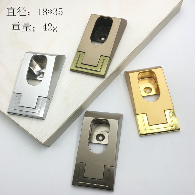 Sophia's new closet Closet Clothes Rod Closet Alloy Base Clotheshorse Flange Base Hanging Clothes Pole Base 