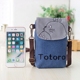 Túi đựng điện thoại di động nữ 2018 mới Túi ba lớp Messenger phiên bản tiếng Hàn của loại vải mini thay đổi dọc bao bì điện thoại di động túi nhỏ túi xách nữ đẹp Túi điện thoại