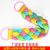 Four-braided twist pull back long strong decontamination rub back bath towel Adult scrub bath does not ask for people to be full