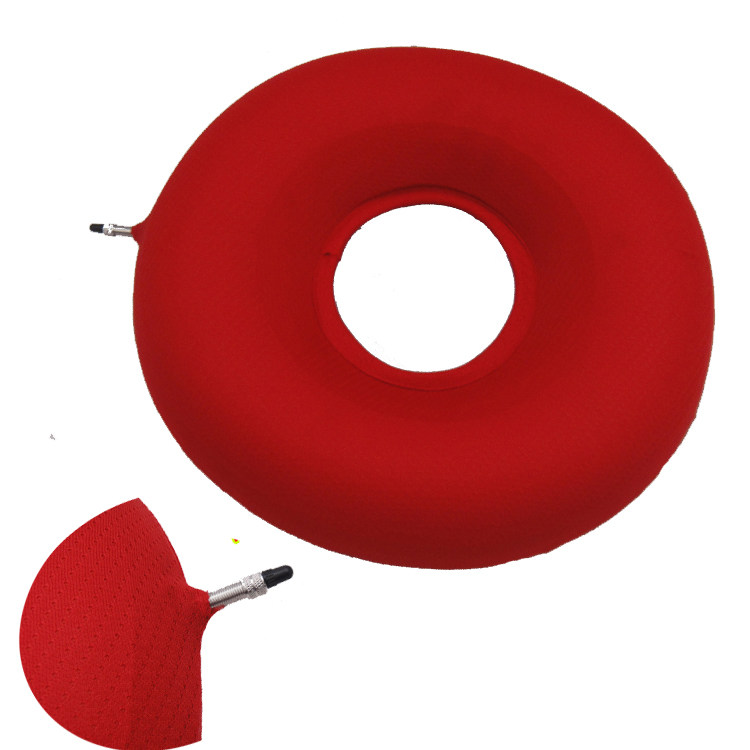 Enlarged air ring cushion thickened liner anti-bedsore air cushion rubber cushion rubber cushion inflatable cushion