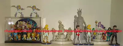 Saint Seiya mini Big Head Forever Blue Star Ye Glacier statue Athena pack