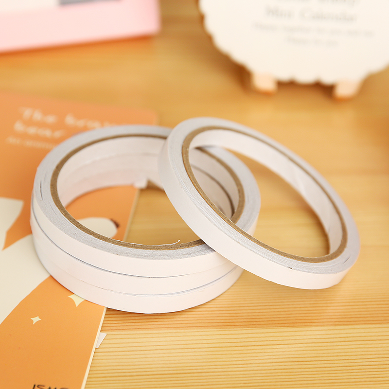 Three years of two classes ● two-sided adhesive cotton paper glue office stationery double-sided transparent DIY high viscosity hand-torn tape