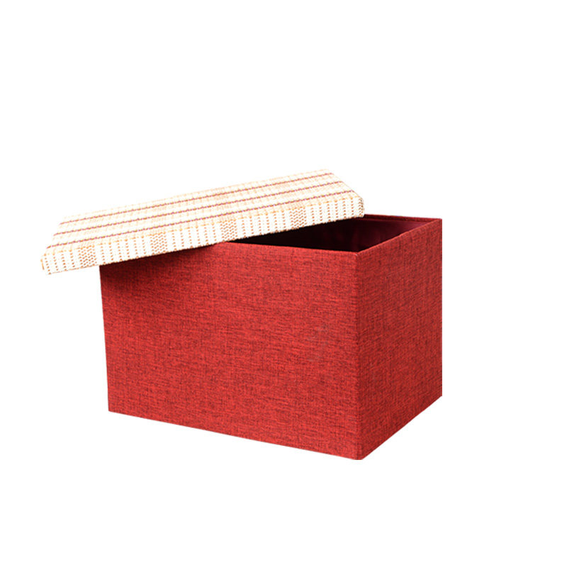 【苏宁易购】美纳福素雅麻布收纳箱草编环保盖收纳盒