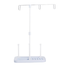 Принадлежности для шитья 家用缝纫机线架缝纫机锁边机包缝机缝纫线架放置3个大线卷宝塔线 Thousands of