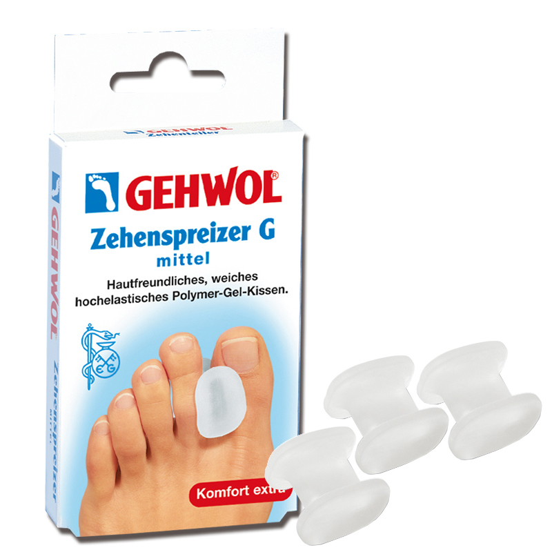 GEHWOL洁沃工型趾柱小号脚趾分趾器防挤压摩擦错位畸形脚趾矫正器