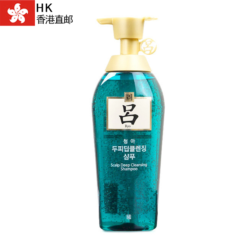 韩国RYOE绿吕清娥控油深层清洁洗发水500g 防脱控油去屑止痒 包邮