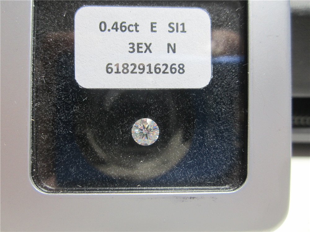 Zuo Ting You Li GIA Loose Diamond 0 46ct E SI1 3EX N Diamond Tianjin Xiaoli Physical store