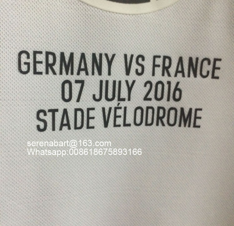 The 2016 Euro German against France football match against Germany in the 2016 European Cup