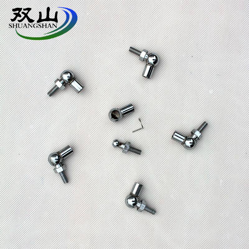 Gas Spring Branch Telescopic Rod Air Pressure Support Hydraulic Rod Spherical External Card Joint Ball Din