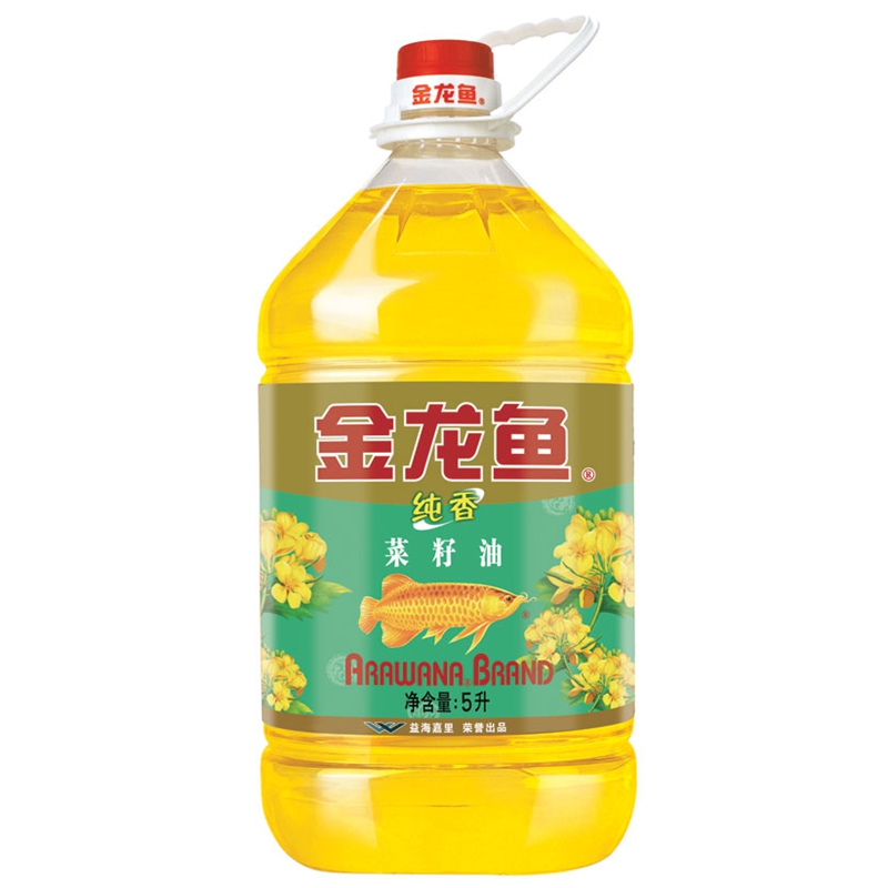 【天猫超市】金龙鱼 纯香菜籽油 5L/桶