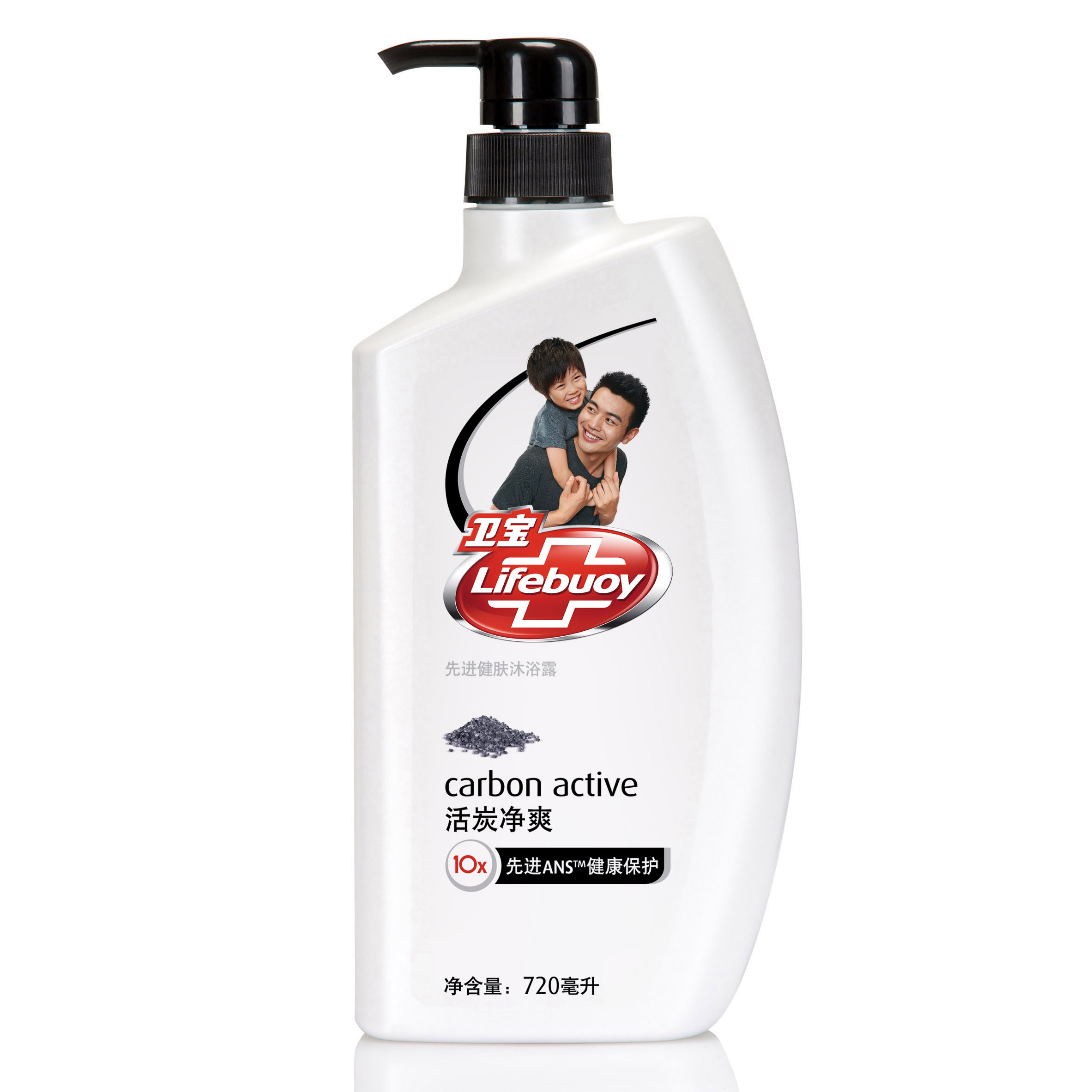 卫宝先进健肤沐浴露-活炭净爽200/400/720/1000ml