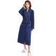 Áo len cotton mùa xuân và mùa thu Áo ngủ nam Cô XL Cặp áo choàng tắm Nữ Spa Đồ bơi mùa hè áo ngủ đẹp Night Robe