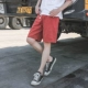 LMTNZD quần short mùa hè nam cotton lỏng thể thao cổng vải lanh công cụ xu hướng bãi biển năm quần quần ngắn Quần short
