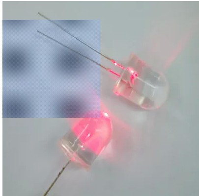 Light Emitting Tube 10MM Super Bright LED Light *10 Lamp Beads LED White Red Red Spotlight