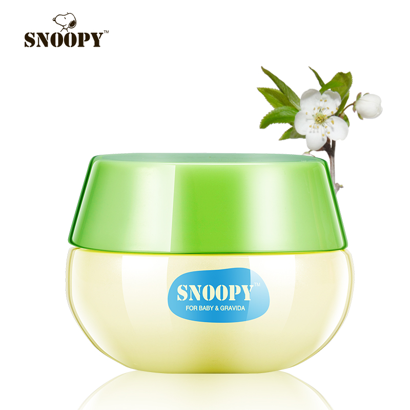 snoopy史努比妈咪保湿柔润霜50g孕妇哺乳孕期专用补水乳液护肤品