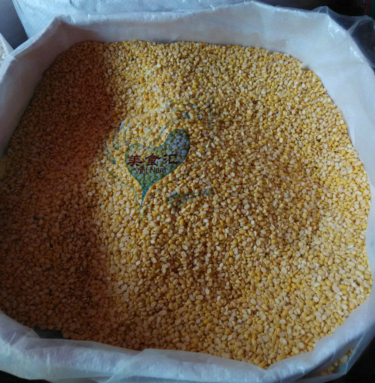 Green bean 500 gr dau xanh bulk metaskin bean peeling peeled green bean kernel open side green bean kernel