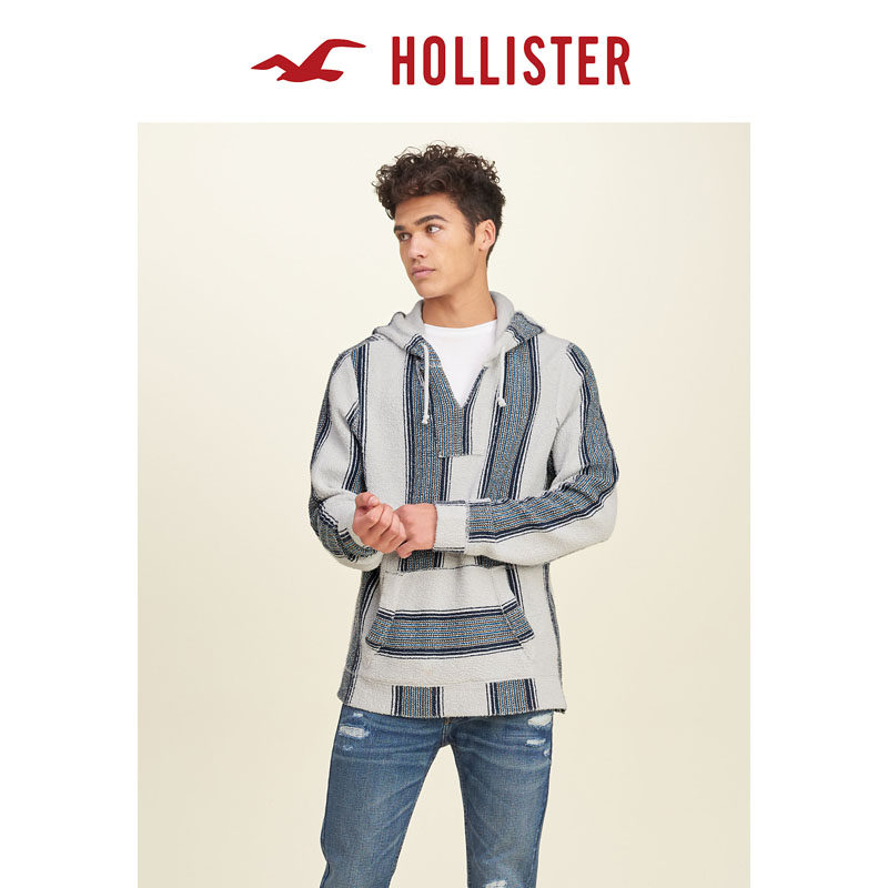 Hollister 巴哈抓绒连帽衫 男 117264