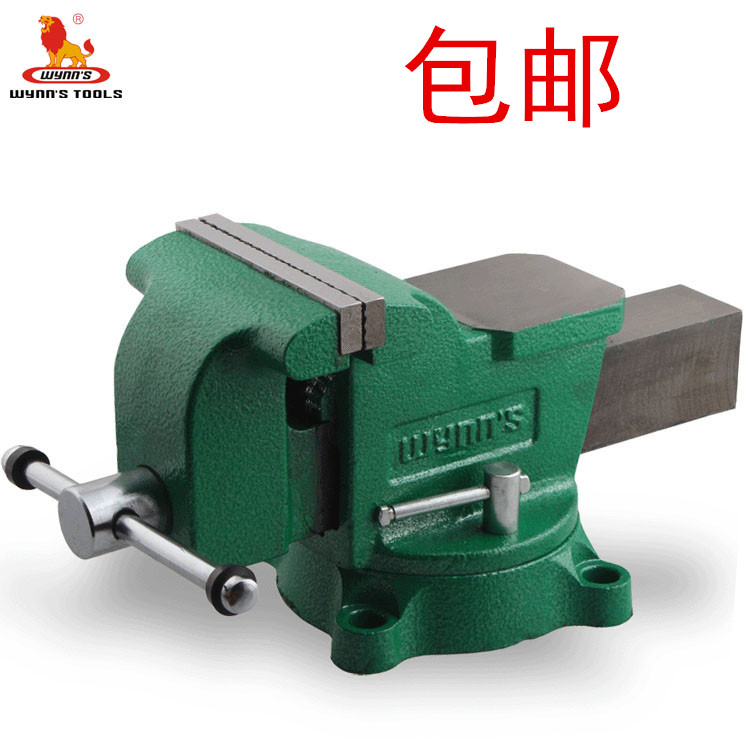 Wei LEGACY heavy-duty precision bench vise M-type bench vise 4 5 6 8 inch 360-degree rotating table vise