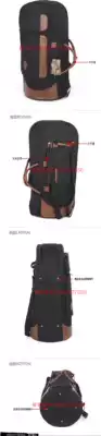 Jinchuan high-end vertical key secondary midrange bag thickened shockproof upper bass portable bag to send cloth number oil