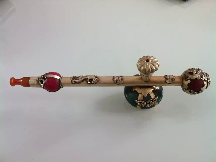 Old smoking gun, big smoking gun, film and television props, exquisite pattern mosaic, handicraft decoration, smoking gun, special price