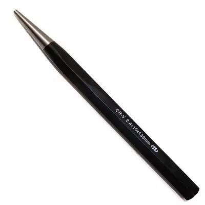 Cone punch 2 4*10*138mm Positioning punch Positioning pin Fitter mechanical center punching chisel type hand tool