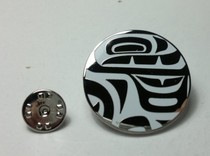 2010 Vancouver Winter Olympics Badge Volunteer Badge Totem Stripe Badge