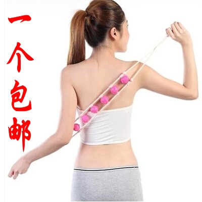 包邮达贺颈椎按摩器 颈部穴位 夹脖子按摩 拉背器 背部可调