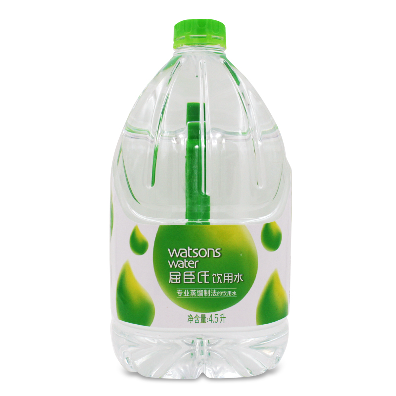 【天猫超市】屈臣氏饮用水（蒸馏）4.5L 新老包装随机发货