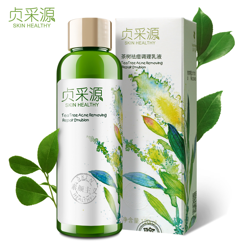 贞采源 茶树祛痘调理乳液120ml 青春痘去痘产品