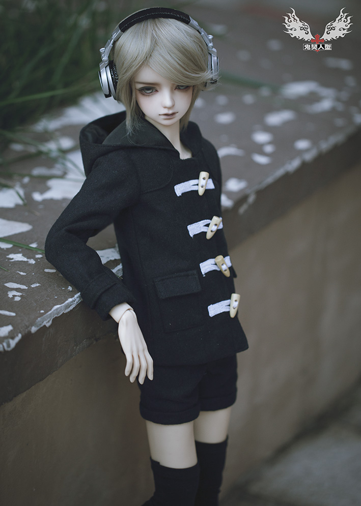 Ghost Chick ]4 points 3 points 70 2 points Uncle Buffalo horn coat clothing(1 3BJD doll SD13 male)