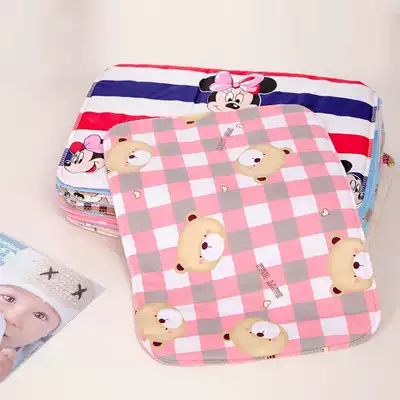 Pure cotton anti-urine pad Newborn breathable washable diaper pad Baby waterproof pad Leak-proof small bed mat Baby diaper