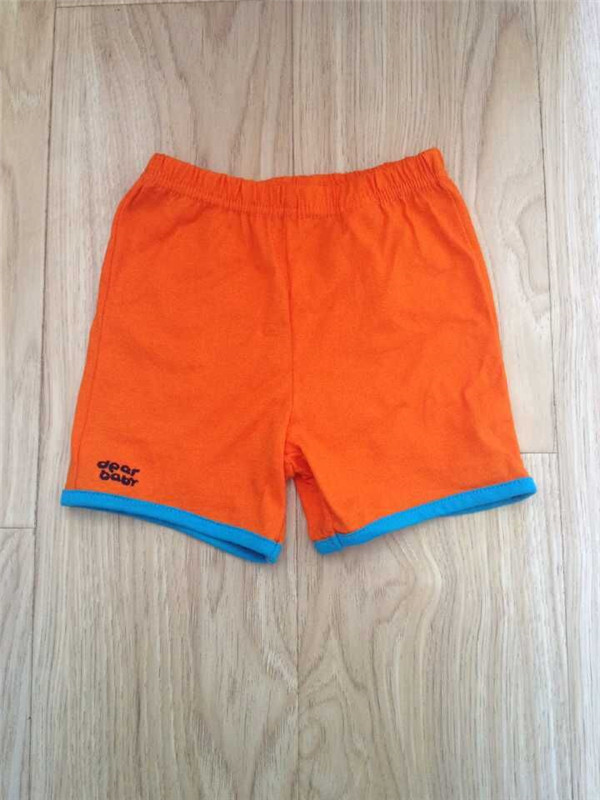2021 Special Price Dearbaby Boy Boy Orange Purple Hide Cyan Embroidered Summer New Shorts