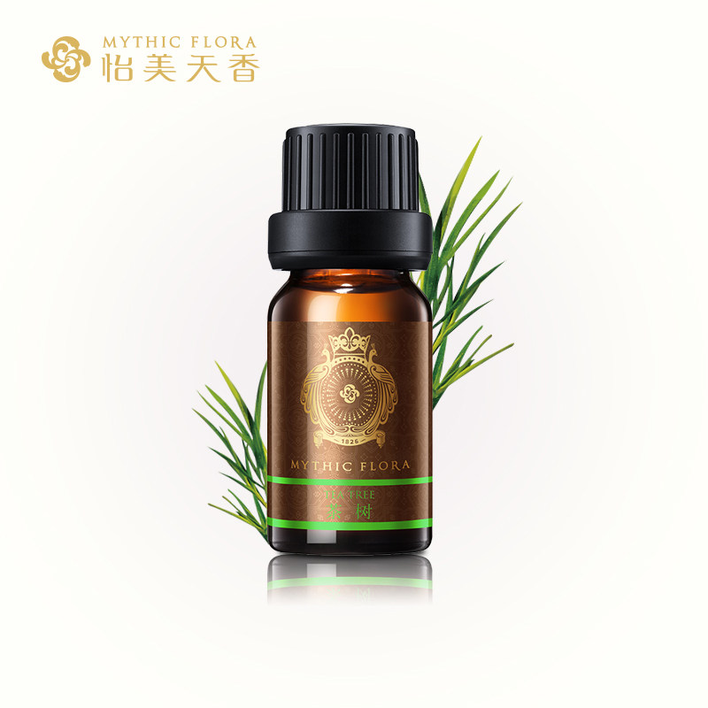 怡美天香茶树单方精油10ml 去痘控油印收缩毛孔提神醒脑香薰精油