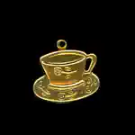 American charm metal accessories - - - Coffee cup